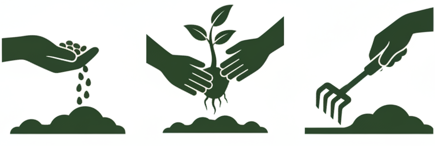 Planting and Garden Care Icon